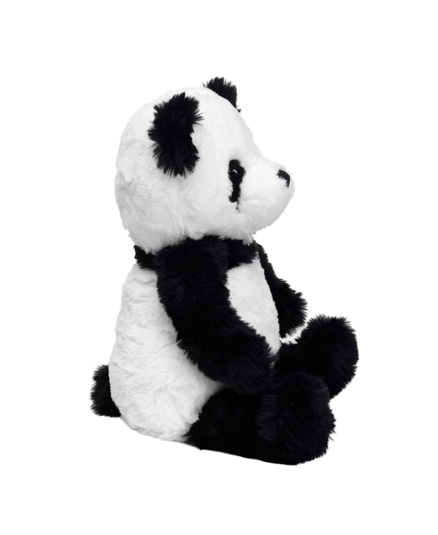 Детская мягкая игрушка Lambs & Ivy Lucky 11" Plush Panda, цвет: Чёрный — фото 3