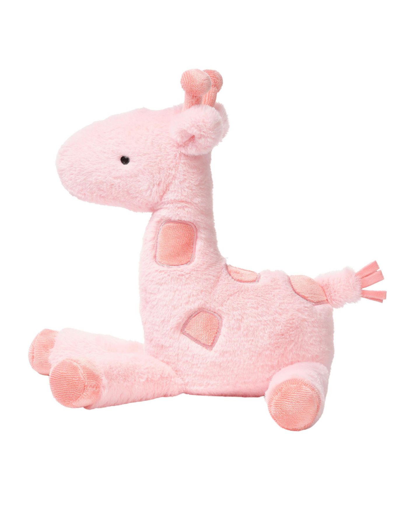Детская мягкая игрушка Lambs & Ivy Snuggles Giraffe 14" Soft Faux-Fur Plush, цвет: Розовый — фото 3