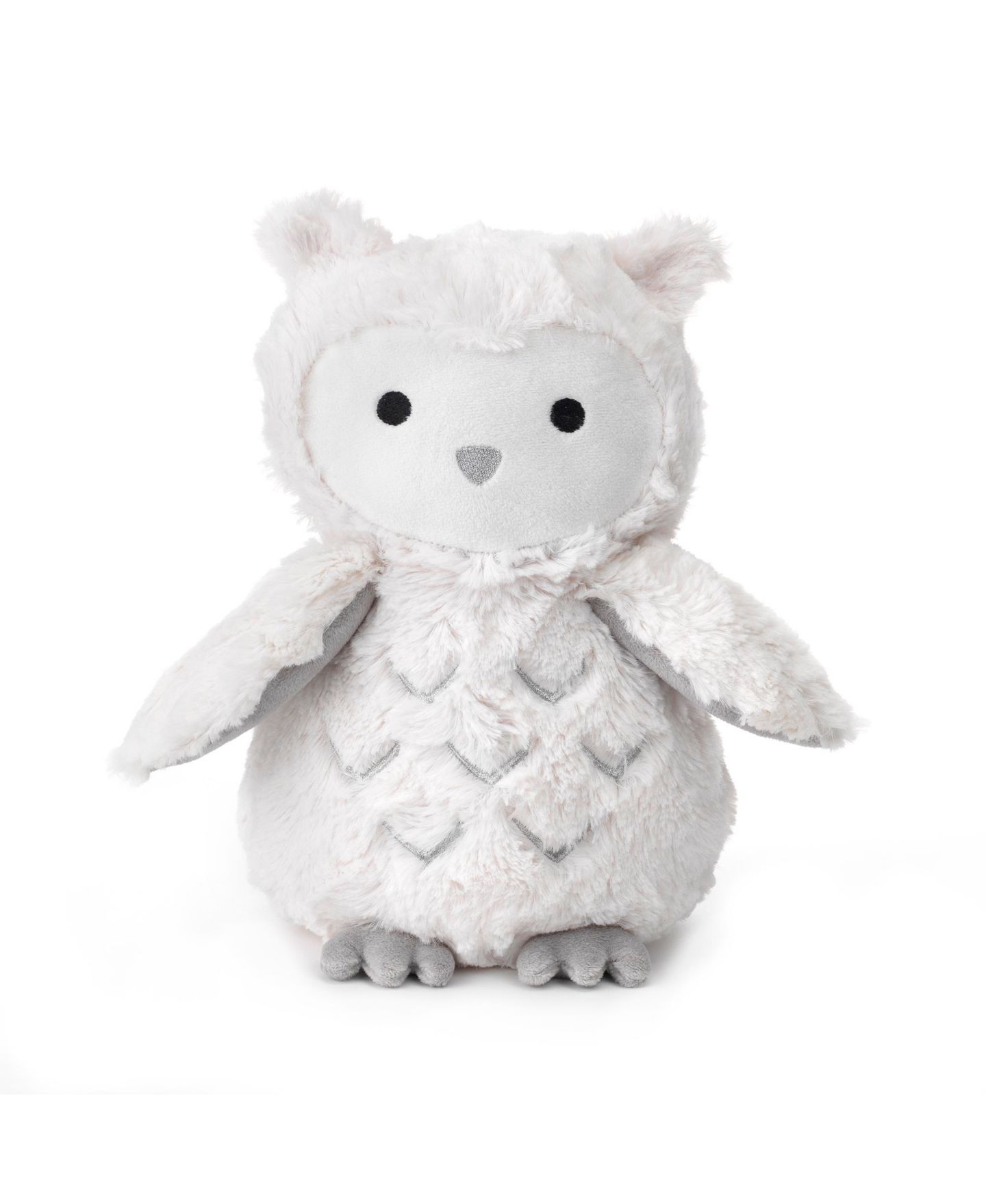 Детская мягкая игрушка Lambs & Ivy Luna 10" Owl Plush Stuffed Animal, цвет: Белый — фото 1
