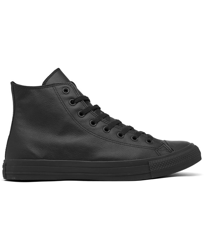 Converse Men's Chuck Taylor All Star Leather Hi Casual Sneakers from ...