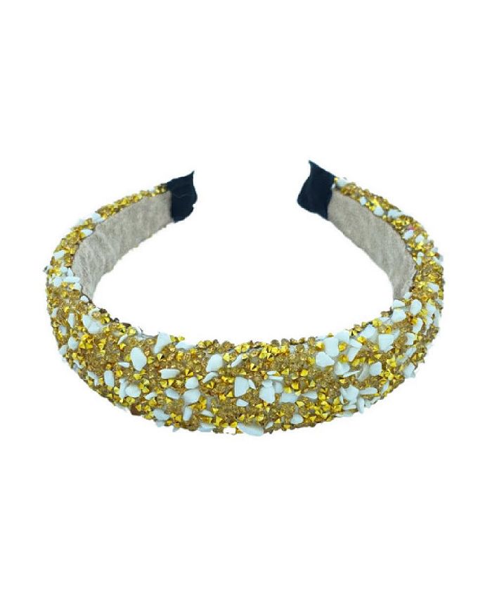 Headbands of Hope Women's All That Glitters Headband Cream + Gold Macy's