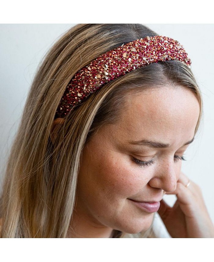 Headbands of Hope Women's All That Glitters Headband Maroon Hues Macy's