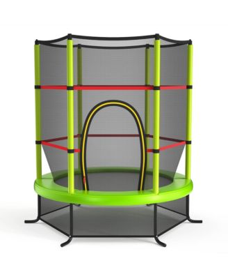 55" Kids Trampoline Bouncing Jumping Mat Recreational Trampoline