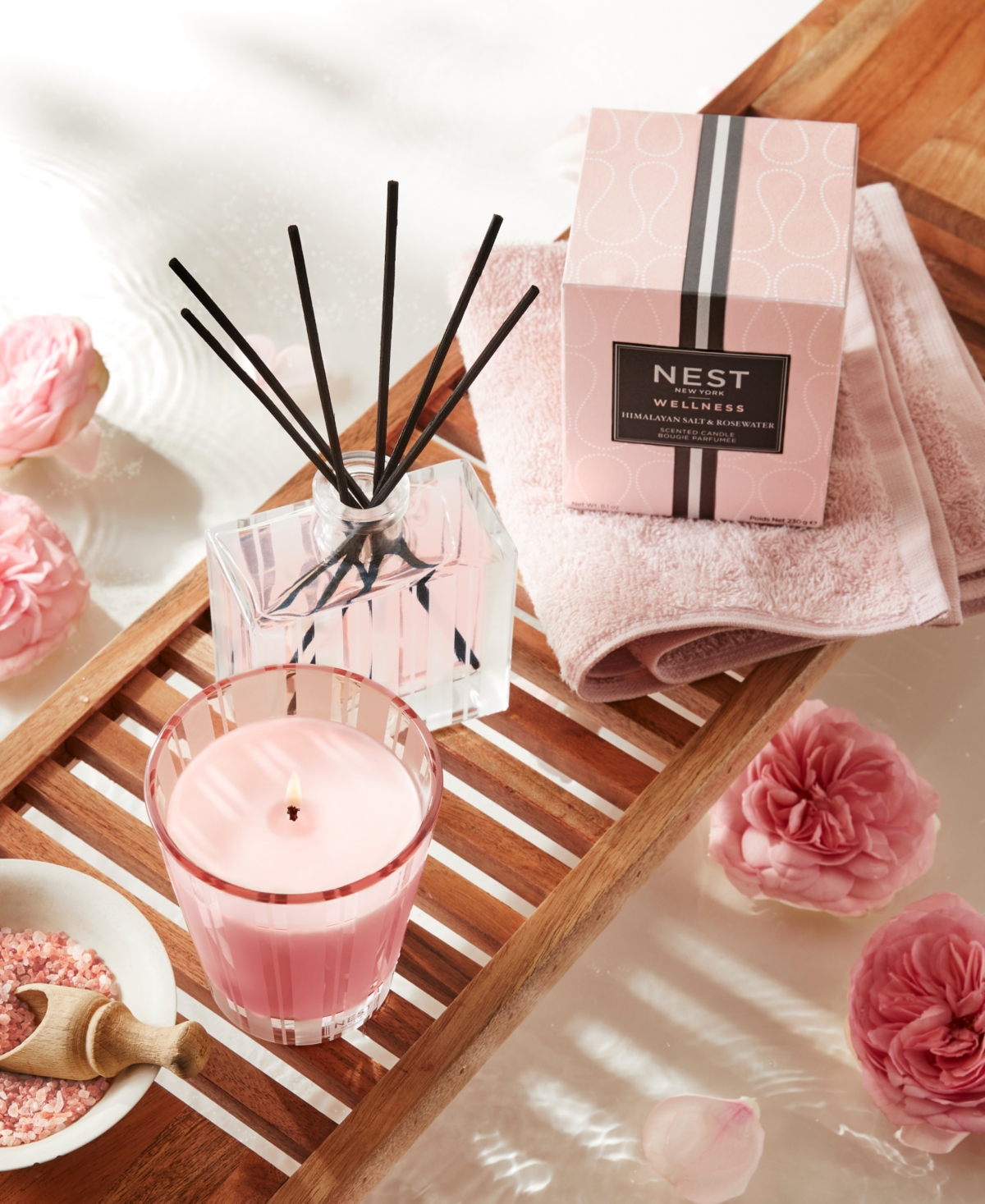Nest New York Himalayan Salt & RosewaterReed Diffuser, oz