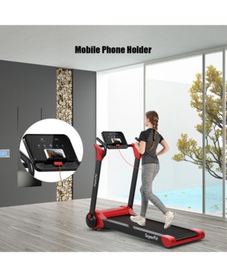 2.25HP Folding Electric Motorized Treadmill With Speaker