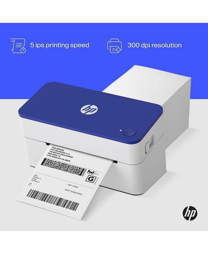 HP Direct Thermal Label Printer KE100 USB, Shipping, Barcode, & More