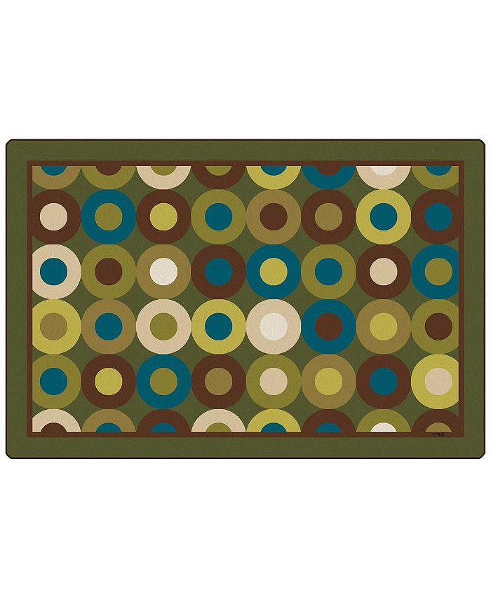 Carpets For Kids Calming Circles Carpet 4' x 6' Macy's