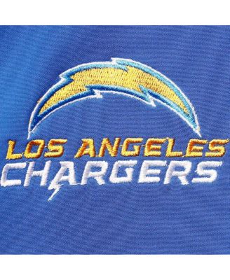 Men's Royal Los Angeles Chargers Big and Tall Sonoma Softshell Full-Zip Jacket
