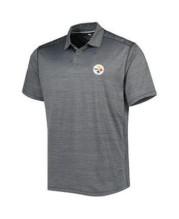 Tommy Bahama Men's Charcoal Pittsburgh Steelers Delray Frond IslandZone  Polo Shirt - Macy's