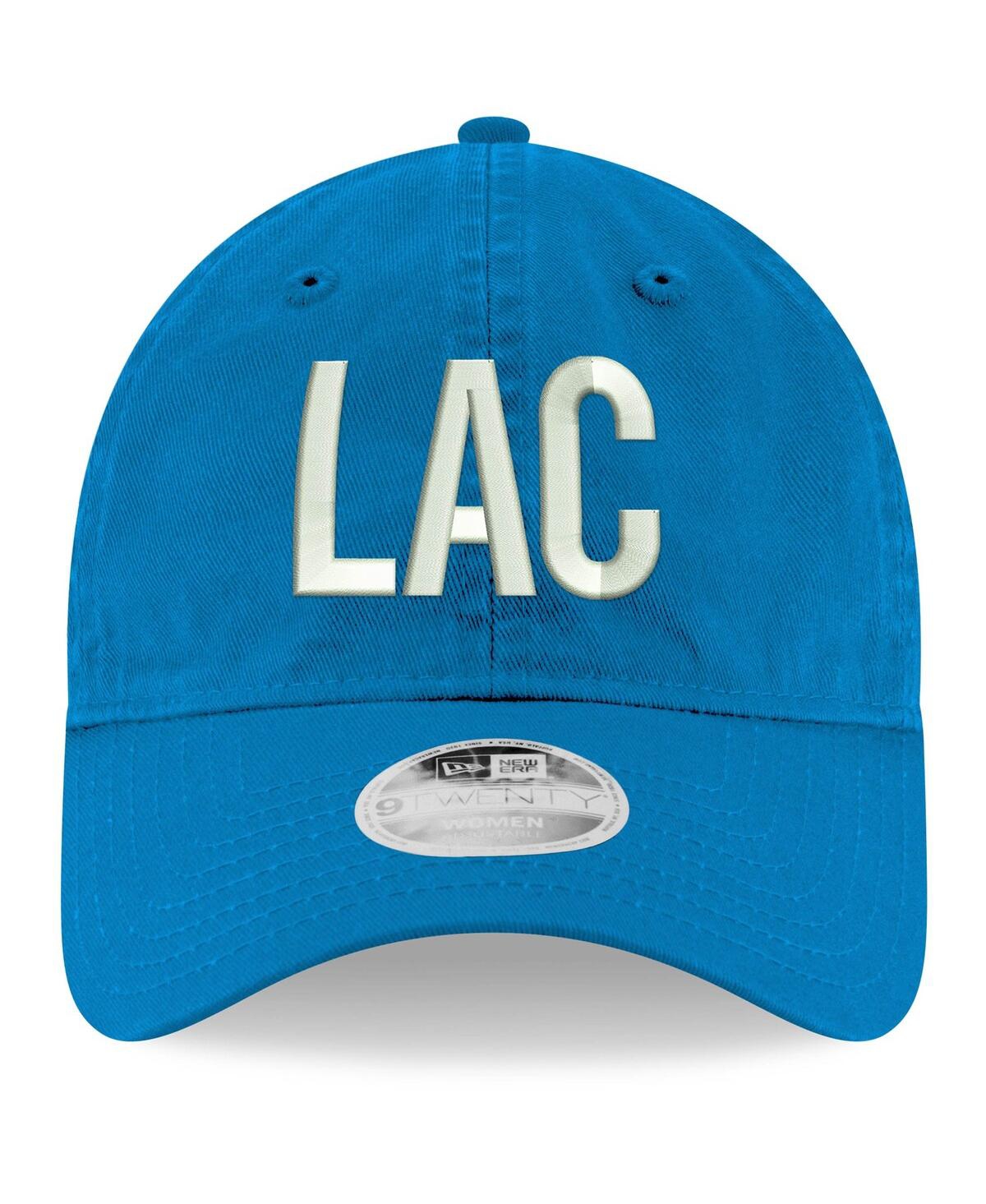 New Era Powder Blue Los Angeles Chargers Hometown Team 9twenty Adjustable Hat In Powder Blue