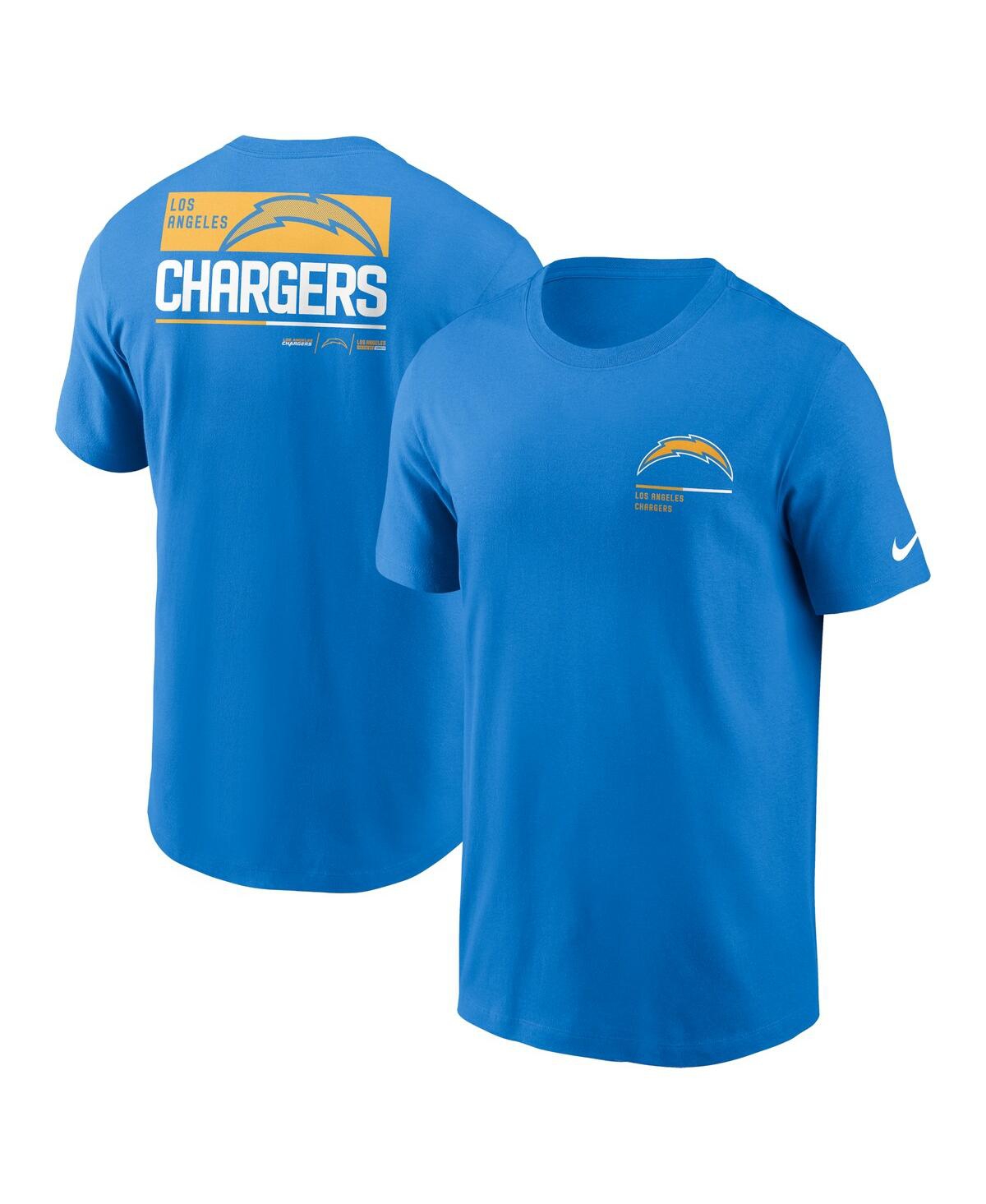 Men's NikeLos Angeles Chargers Team Incline T-shirt - Powder Blue
