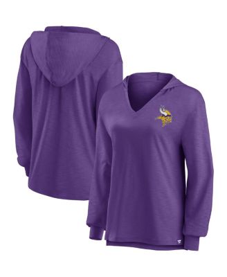 Women's Fanatics Branded Purple Minnesota Vikings Jumper V-Neck