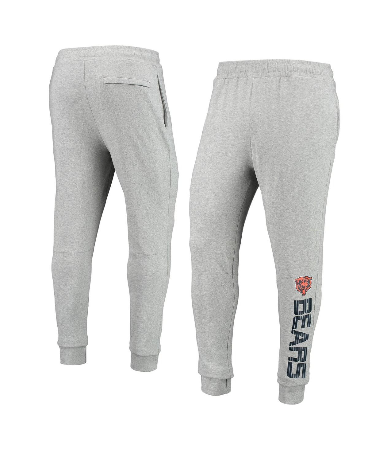 Msx By Michael Strahan Men's  Heathered Gray Chicago Bears Jogger Pants