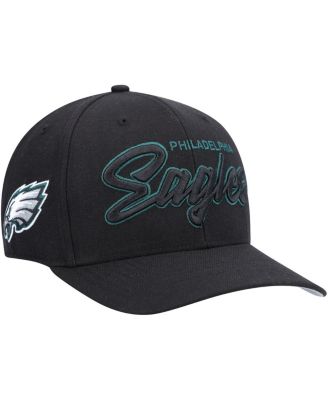 Men's '47 Brand Black Philadelphia Eagles Street Script MVP Snapback ...