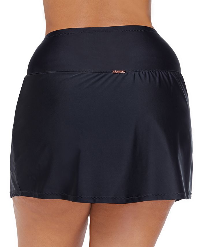 Raisins Curve Trendy Plus Size Bravo TummyControl Swim Skirt Macy's