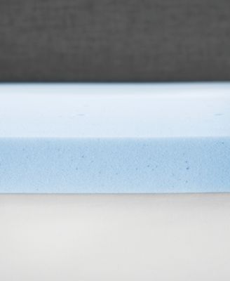 CLOSEOUT! Gel-Infused 2" Memory Foam Mattress Topper, Queen