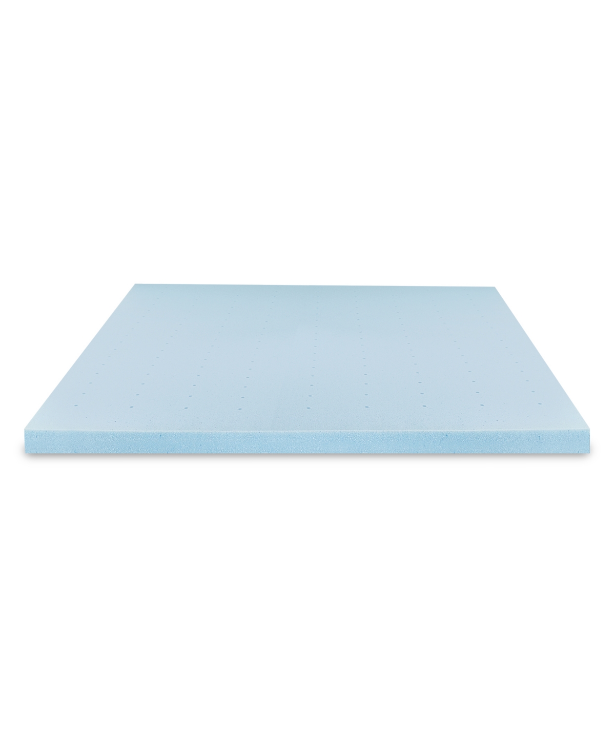 Prosleep Gel-infused 3" Memory Foam Mattress Topper, Twin Xl In Blue