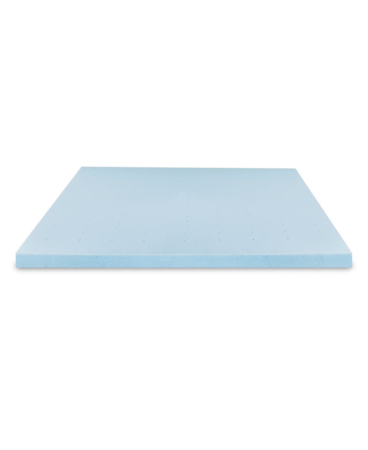 Prosleep Gel-infused 3" Memory Foam Mattress Topper, Twin Xl In Blue