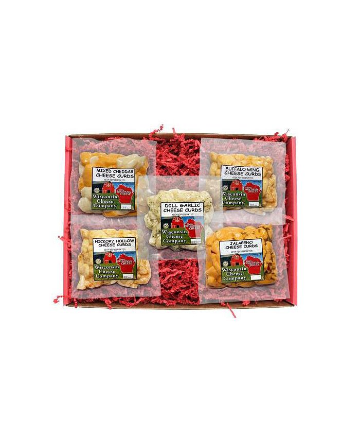 Wisconsin Cheese Company "Wisconsin Famous Cheese Curd Sampler" Gift