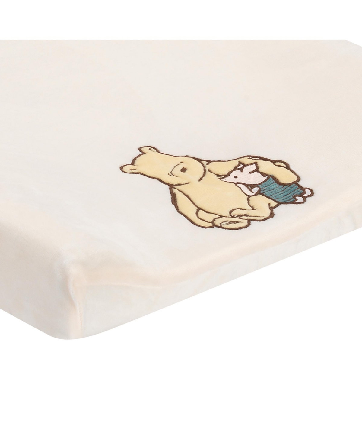 Lambs & Ivy Disney Baby Storytime Pooh Softy White Changing Pad Cover