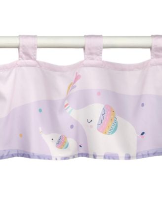 Elephant Dreams Nursery/Child Light Pink Window Valance