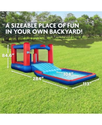 Inflatable Water Slide, Blow up Pool & Bounce House