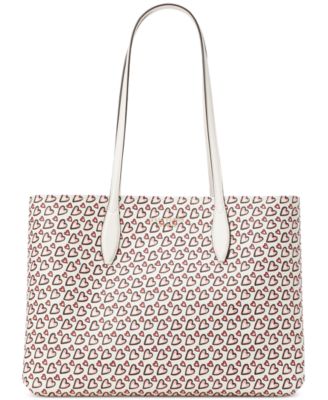 kate spade new york - All Day Heart Printed Large Tote