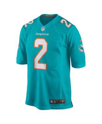 Men's Bradley Chubb Aqua Miami Dolphins Game Player Jersey