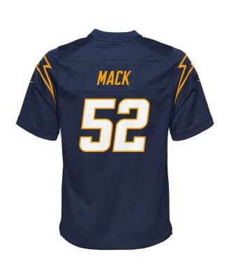 Big Boys Khalil Mack Los Angeles Chargers Alternate Game Jersey