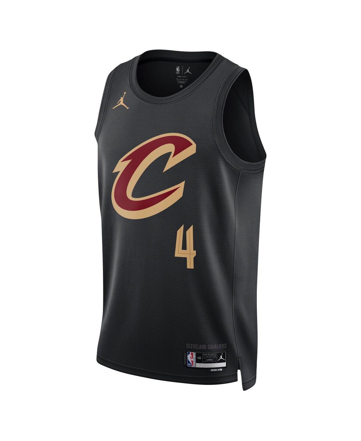 Men's Jordan Evan MobleyCleveland Cavaliers Statement Edition Swingman Jersey - Black
