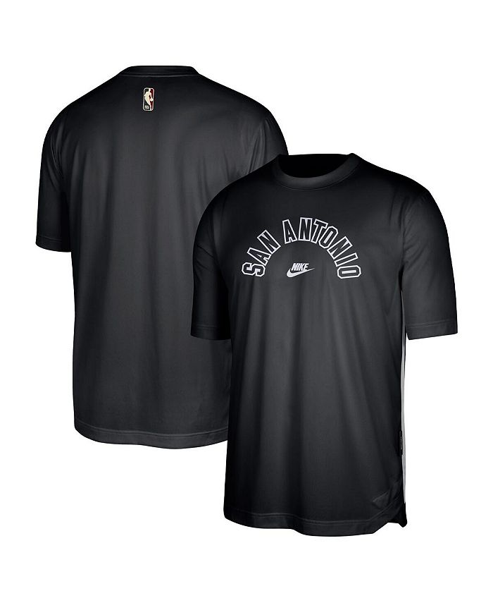  Nike Men's San Antonio Spurs Logo T-Shirt Small Heather Gray  Black : Sports & Outdoors
