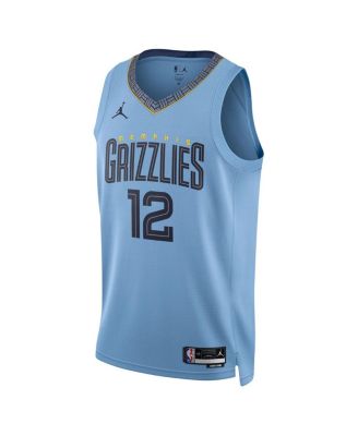 Men's Ja Morant Light Blue Memphis Grizzlies Statement Edition Swingman Jersey