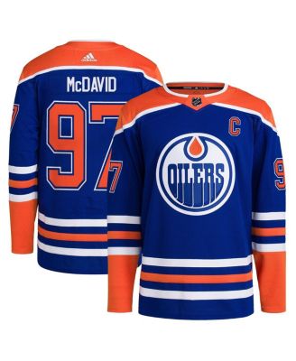 adidas Men's Connor McDavid Royal Edmonton Oilers Home Authentic