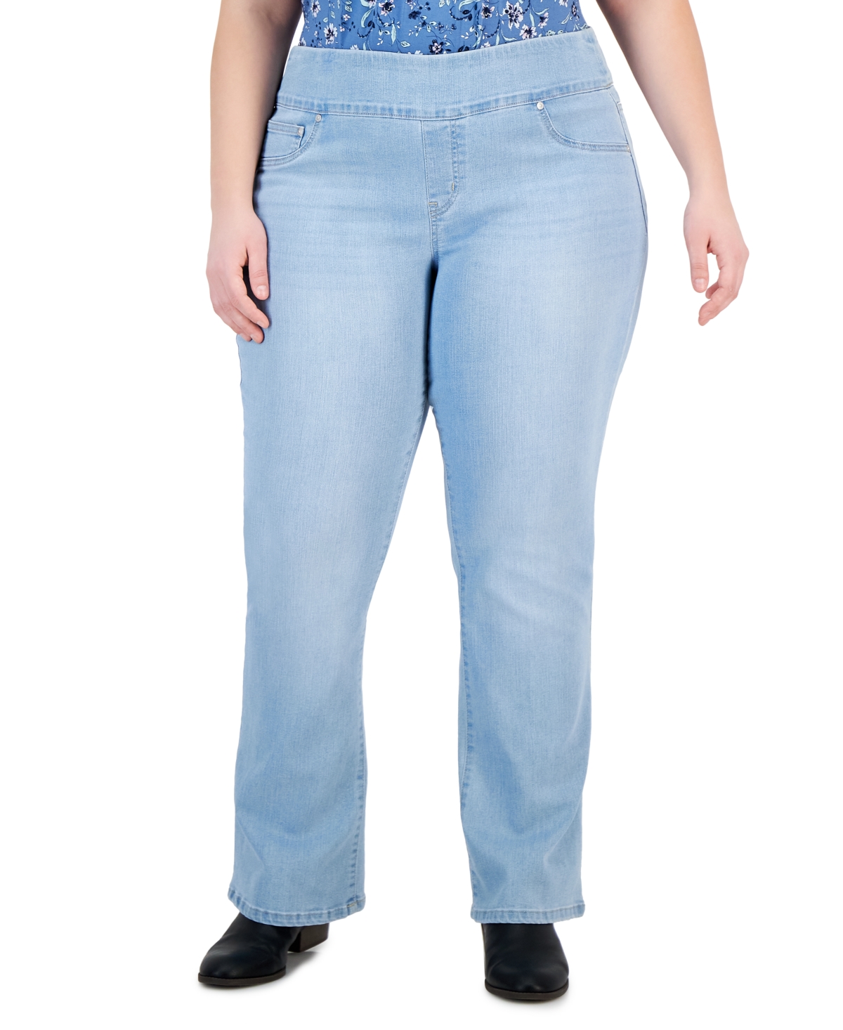 Style and co outlet pull on jeans