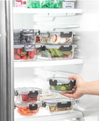 24-Pc. Glass Storage Containers with Lids