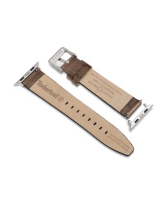 Unisex Barnesbrook Brown Genuine Leather Universal Smart Watch Strap 20mm