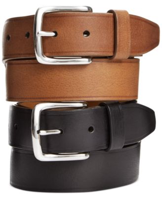 Cole Haan - Buff Harness Leather Belt