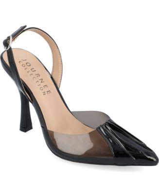 Journee Collection Women's Ivyann Lucite Stilettos - Macy's