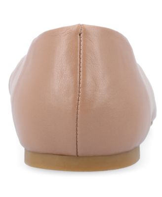 Women's Zimia Buckle Square Toe Ballet Flats