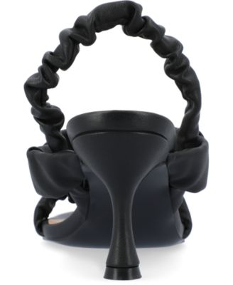 Women's Amaree Ruched Strap Dress Sandals