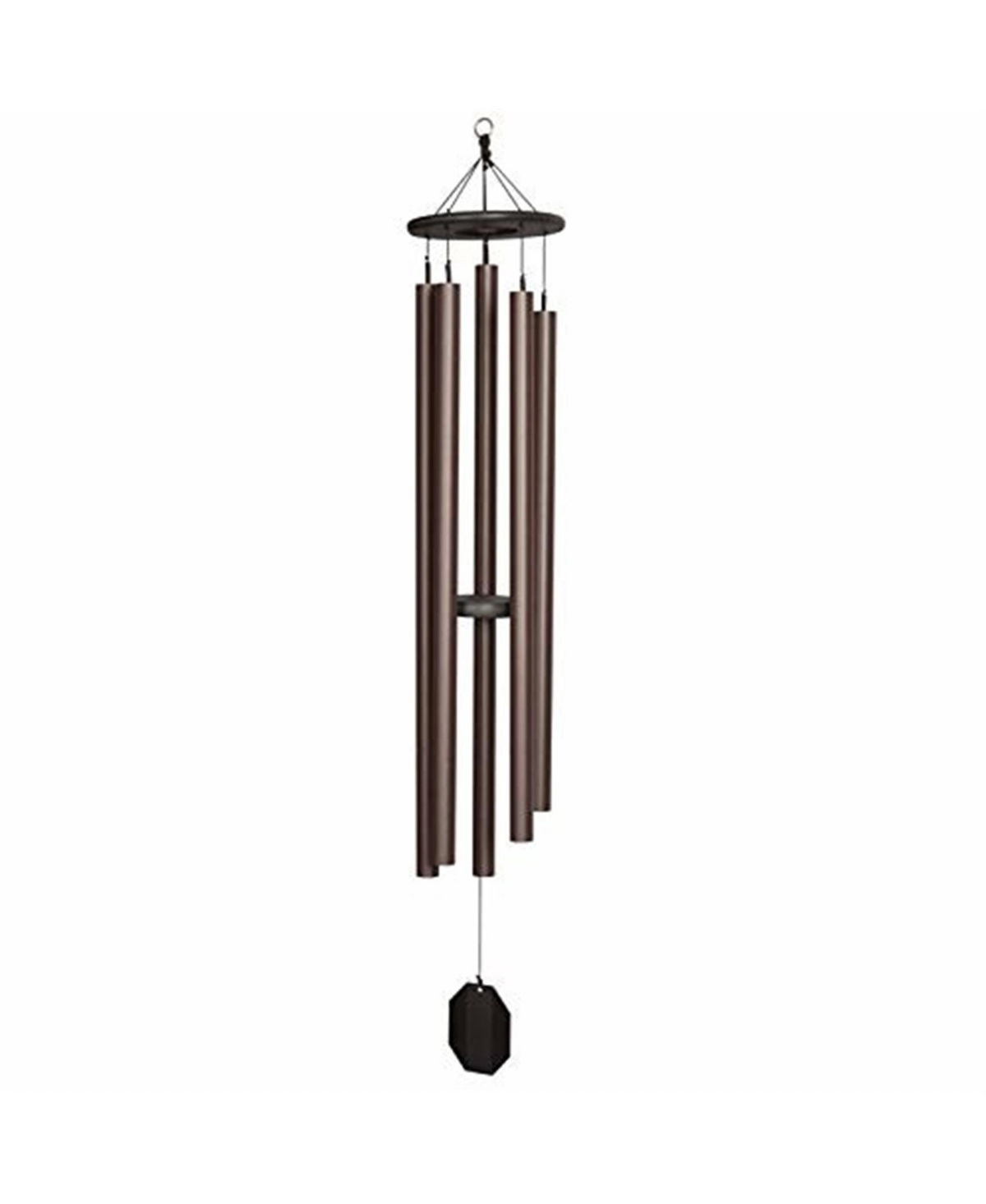 Lambright Country Chimes Amish Crafted Wind Chime, Court Haus - Brown