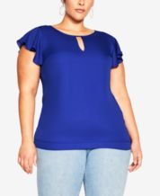 Macys city chic tops sales