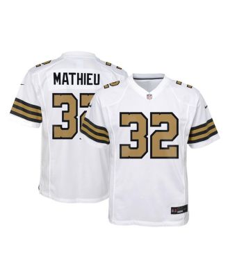 Men's Nike Tyrann Mathieu White New Orleans Saints Player Game Jersey