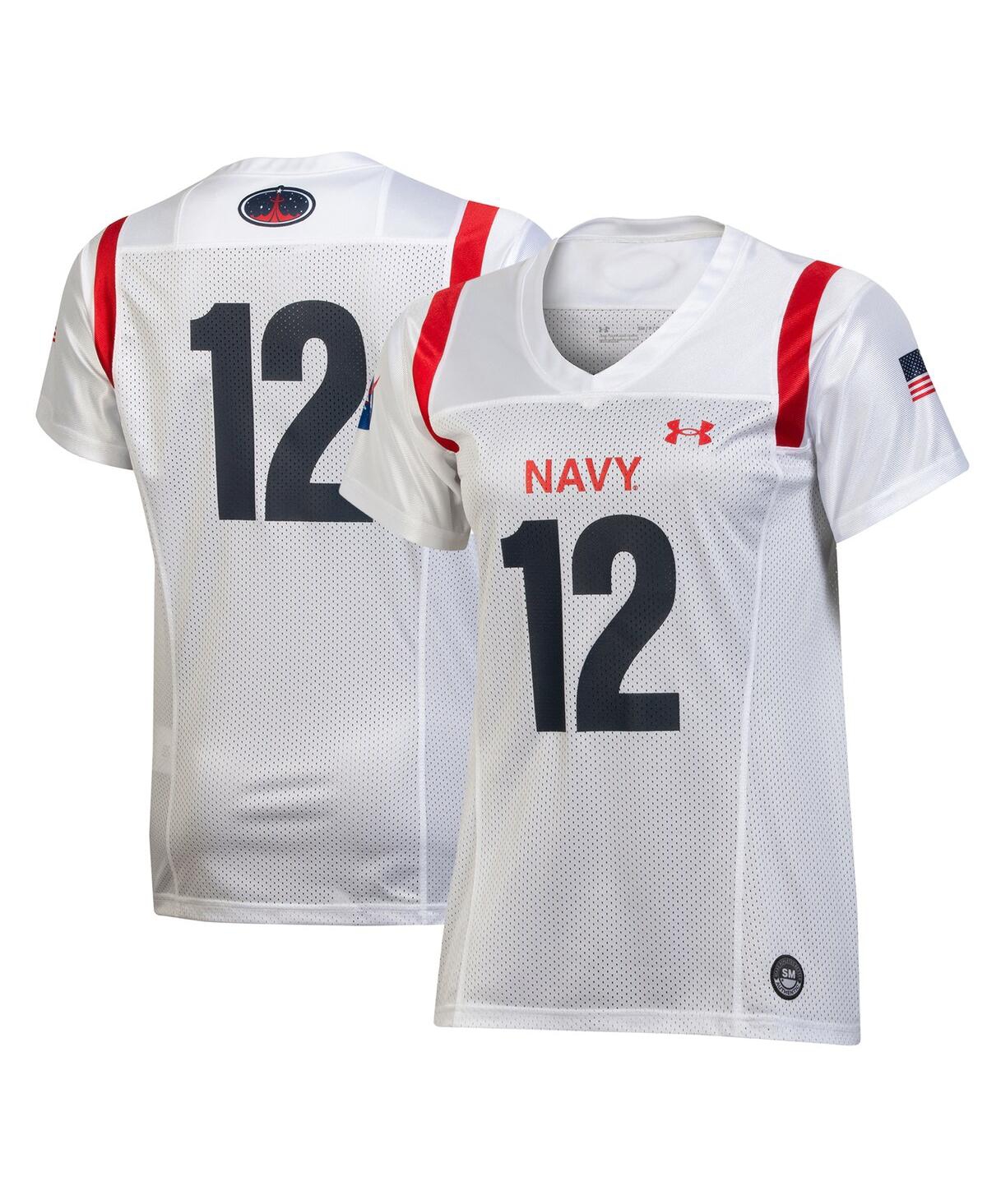 Women's Under ArmourNavy Midshipmen 2022 Special Games Replica Jersey - White