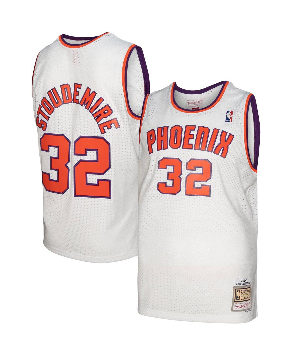 Men's Mitchell & Ness Amar'e StoudemirePhoenix Suns 2002-03 Hardwood Classics Swingman Jersey - White
