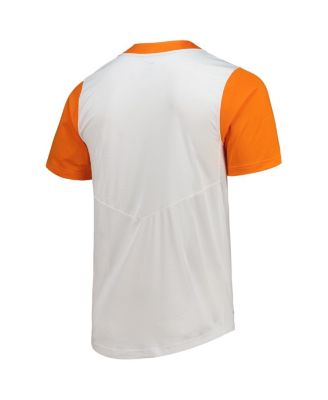 Men's and Women's White Tennessee Volunteers Two-Button Replica Softball Jersey