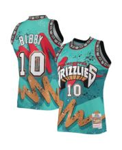 Mitchell Ness Bryant Reeves Vancouver Grizzlies Turquoise Hardwood Classics 1995-96 Swingman Jersey Size Small
