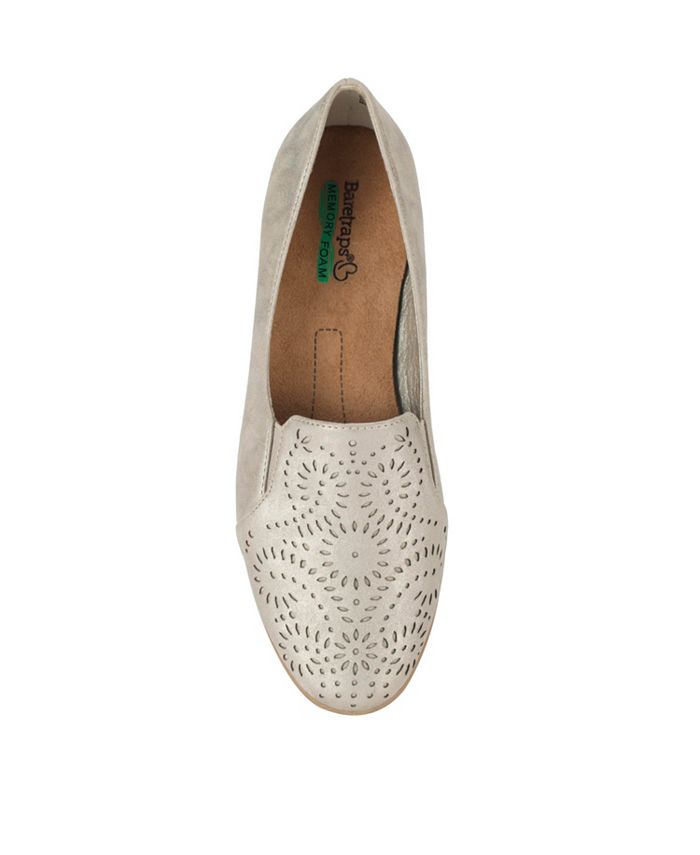 baretraps otella embroidered suede loafer