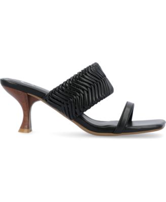 Women's Monyka Woven Double Band Dress Sandals