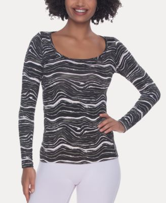 Felina - Velvety Long Sleeve Sleep Top